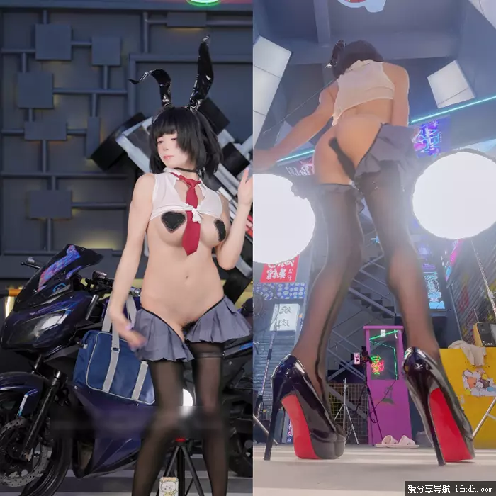 咬一口兔娘 NO.237 10月作品『赛博逆JK』提线木偶 [87P3V-2.91GB]