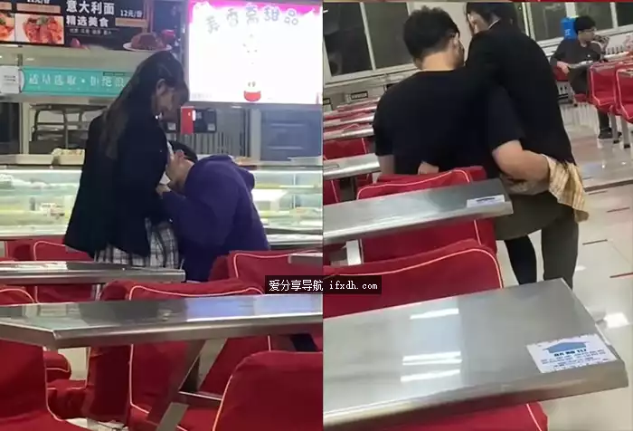 哈尔滨理工大学荣成学院爆新瓜：小情侣不雅动作 男的不停扣女的