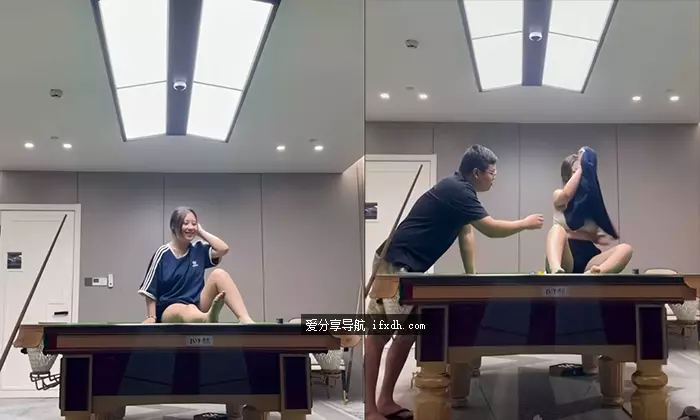 江苏台球助教事件是什么事?台球女助教大秀极品xiong器