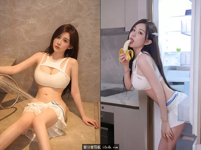 奶油猫呀-网球少女 82P-927M 真的很饱满