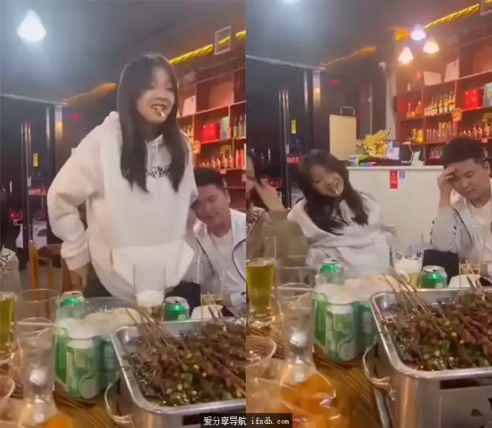 凯里喝酒女孩脱衣事件 原视频被朋友发到网上