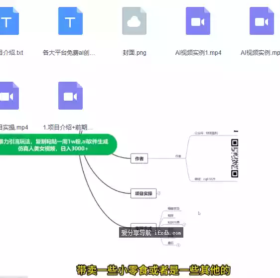 图片[1]-暴力引流玩法 /复制粘贴一周1w粉/AI软件生成仿真人美女视频/日入多张-奇趣日
