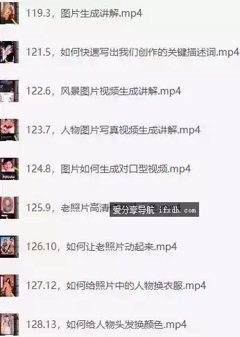 图片[1]-付老师拍摄剪辑修图AI全套课程 135课时-奇趣日