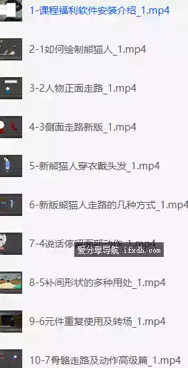 图片[1]-抖音沙雕动画短视频制作课程 26课时-奇趣日