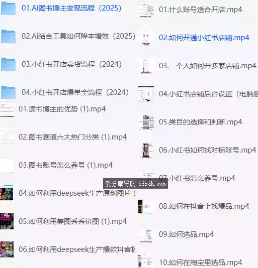 图片[1]-普通人如何用ai做小红书 AI图书博主变现流程 61课时-奇趣日