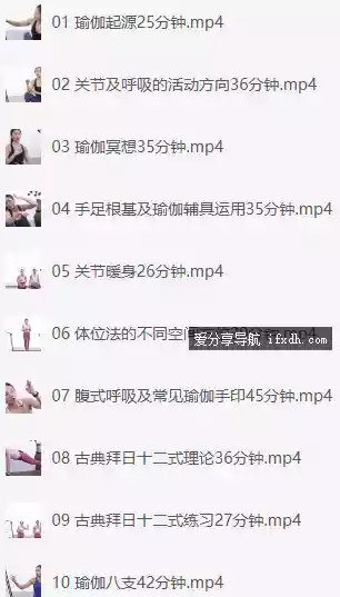 图片[1]-瑜伽从初级到高级 共100课时-奇趣日